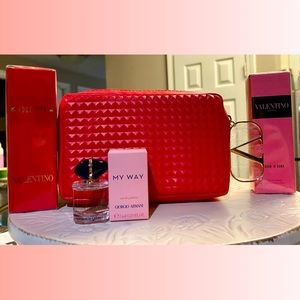 ***Deluxe Bundle***Valentino Donna Born in Roma Voce Viva & Armani my way